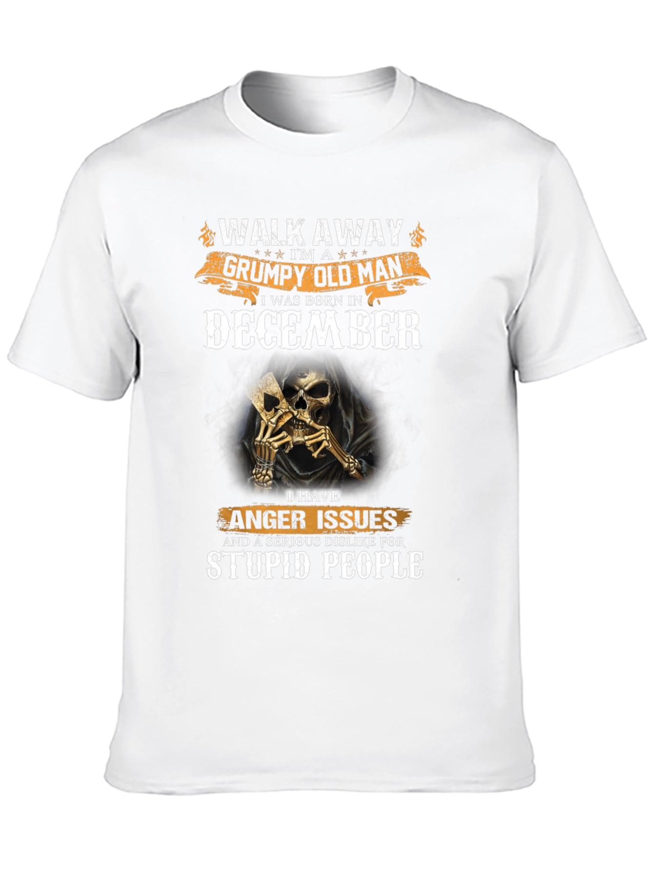 Grumpy Old Man December Birthday T-Shirt