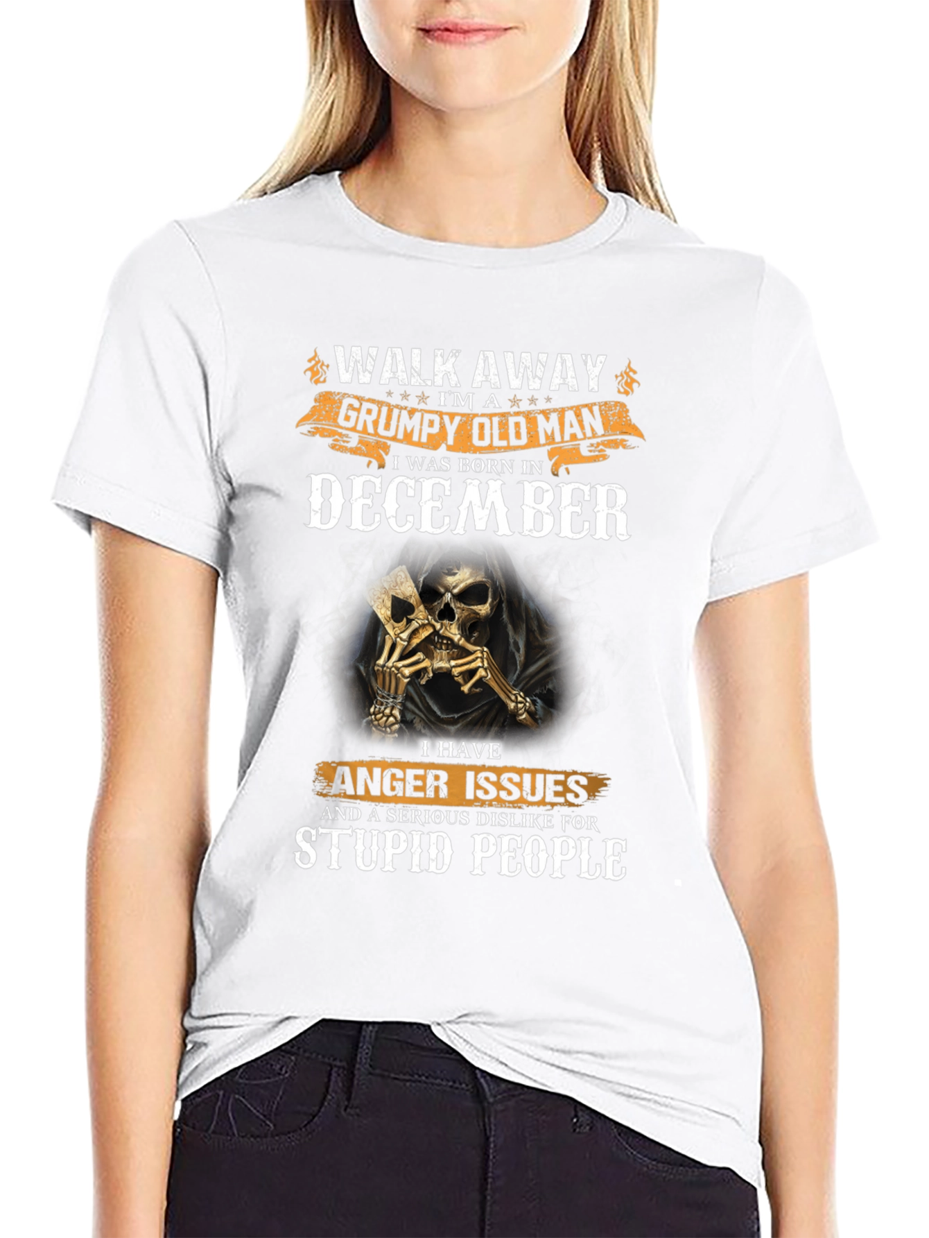 Grumpy Old Man December Birthday T-Shirt