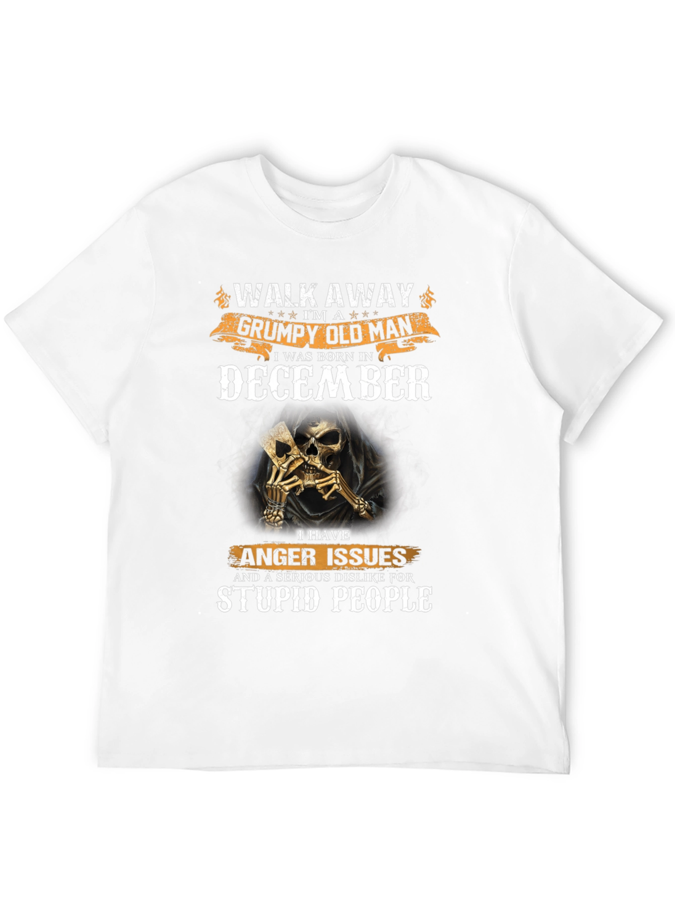 Grumpy Old Man December Birthday T-Shirt
