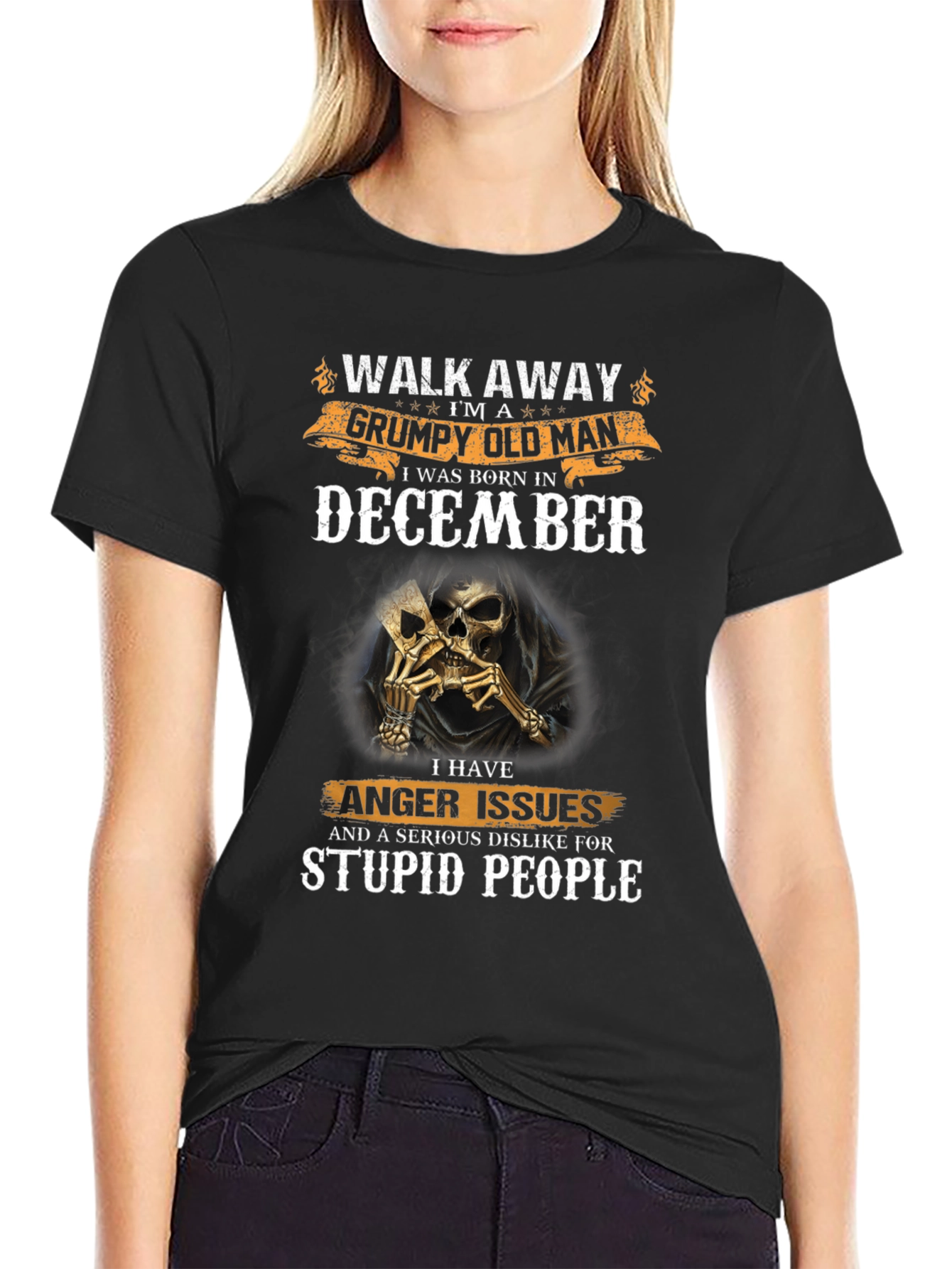 Grumpy Old Man December Birthday T-Shirt