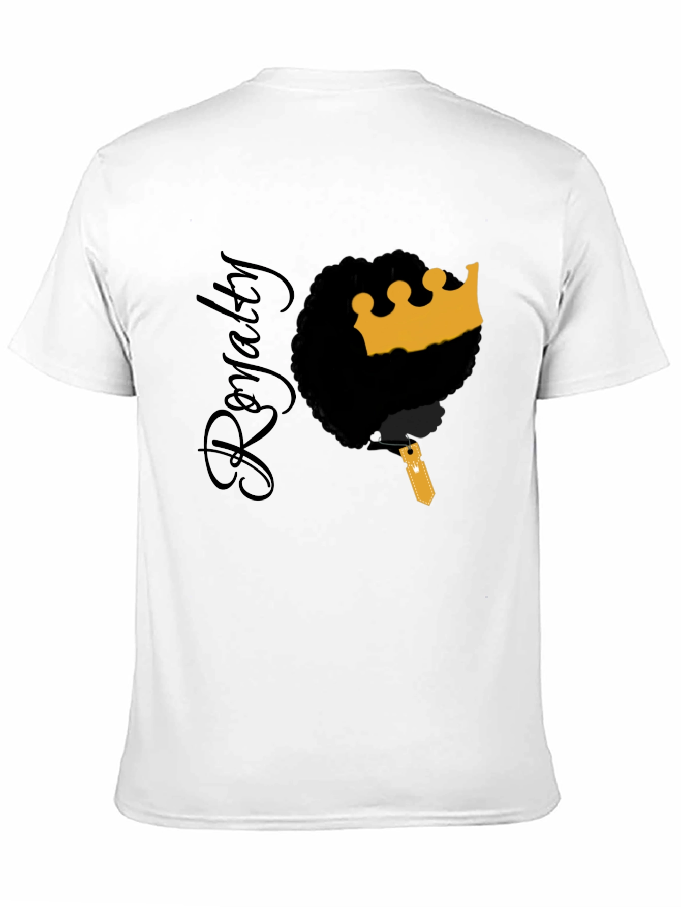 Royalty Graphic Tee - Black King Crown T-Shirt