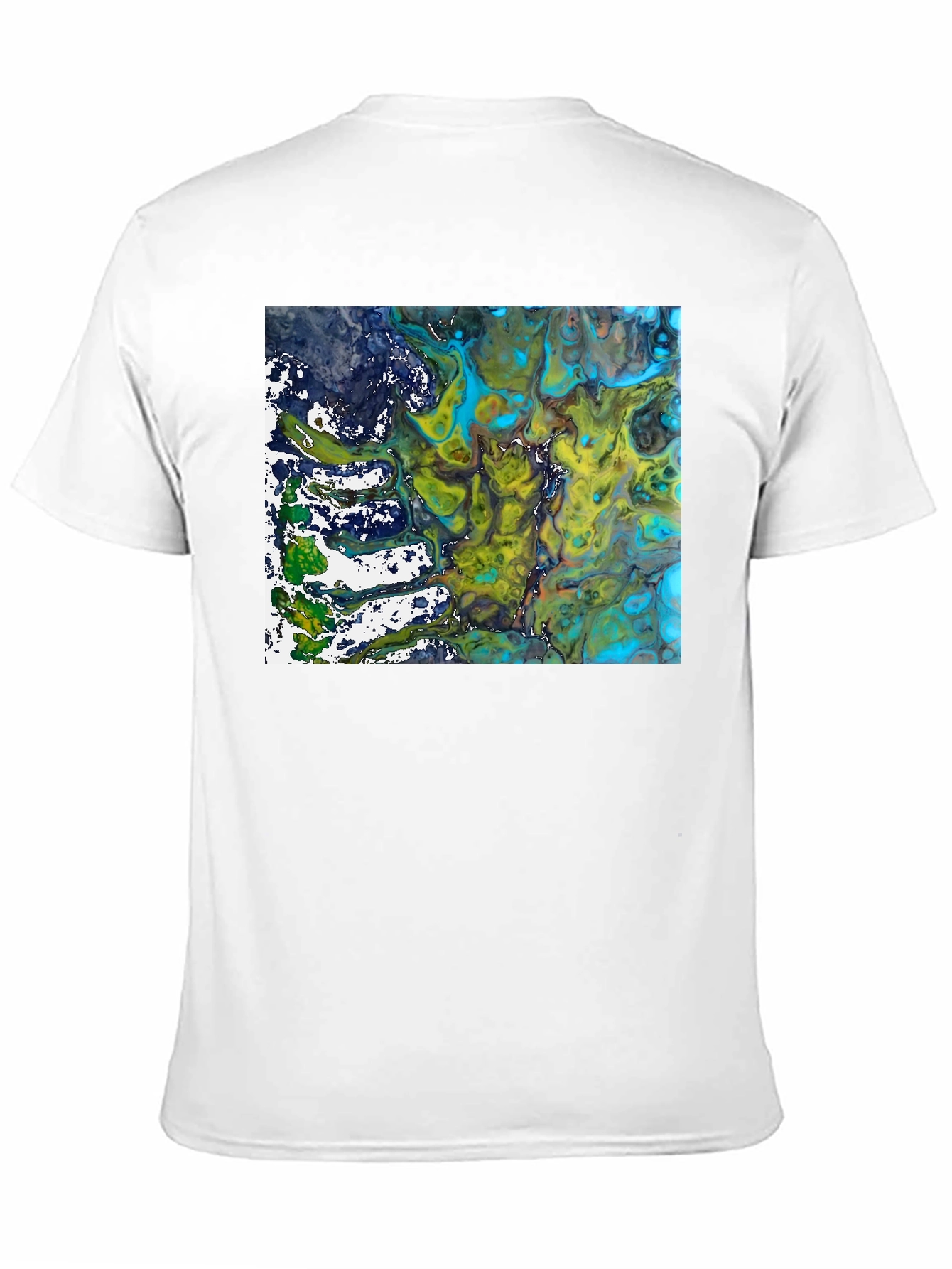 Abstract Art Graphic Tee - Modern Black T-Shirt