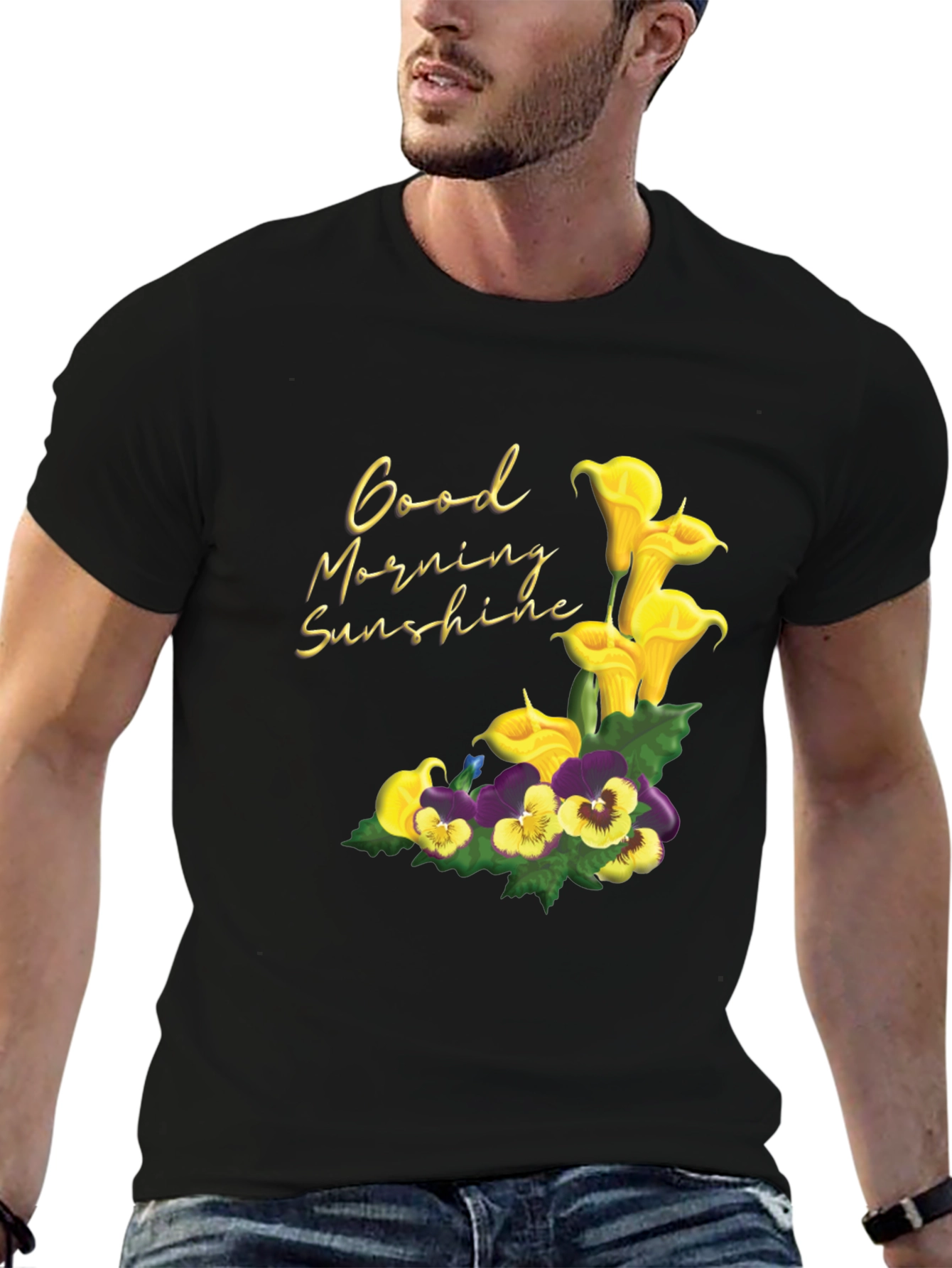Sunshine Floral Graphic Tee