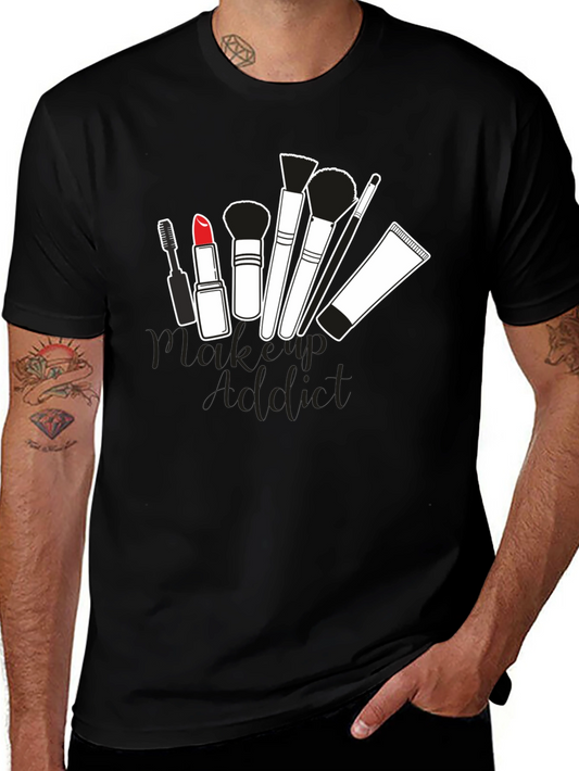 Makeup Addict Black T-Shirt
