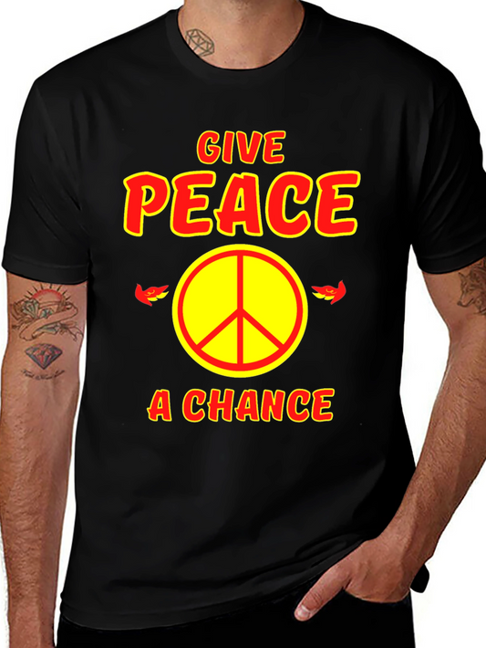 Give Peace A Chance Graphic T-Shirt