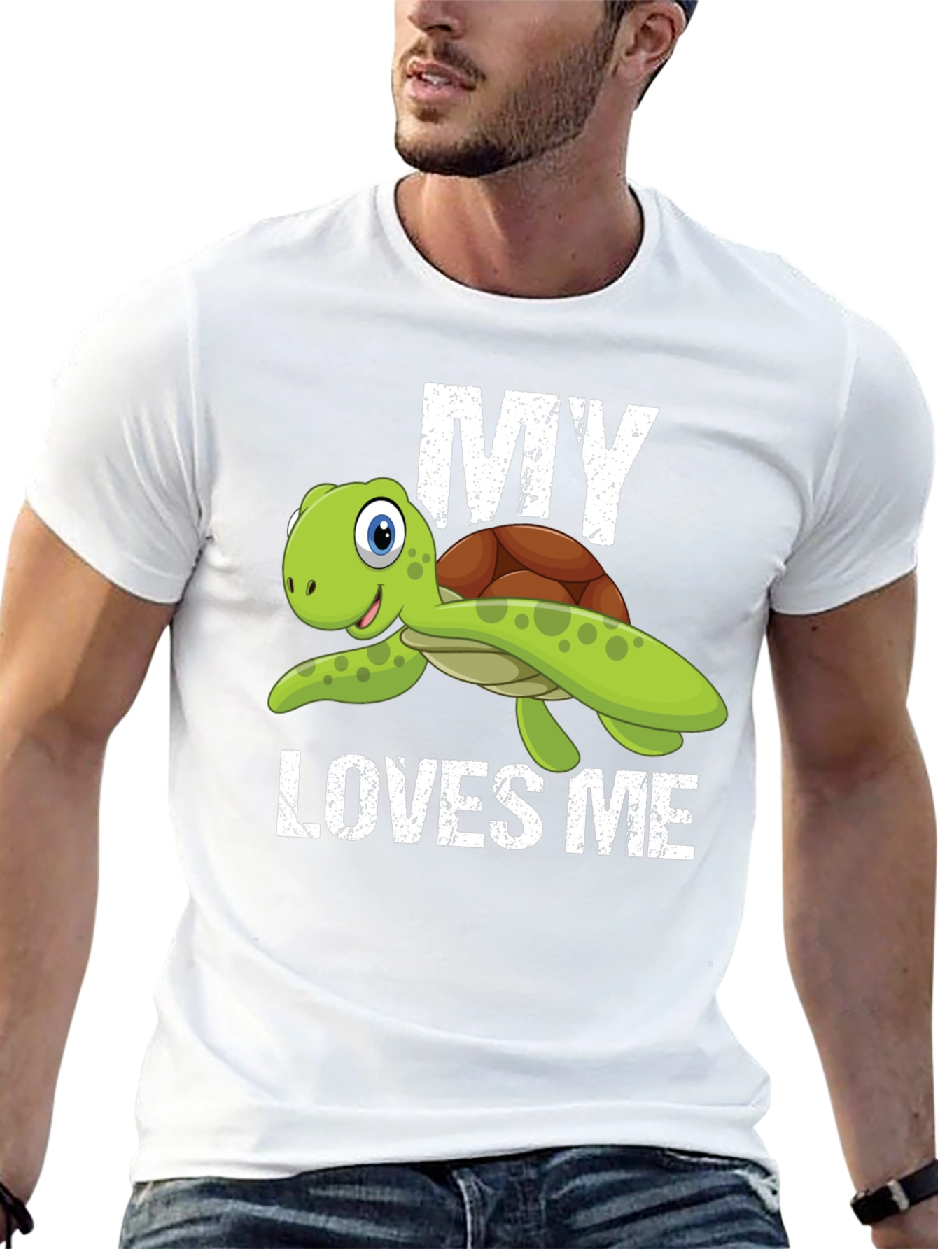 My Turtle Loves Me T-Shirt - Cute Reptile Tee
