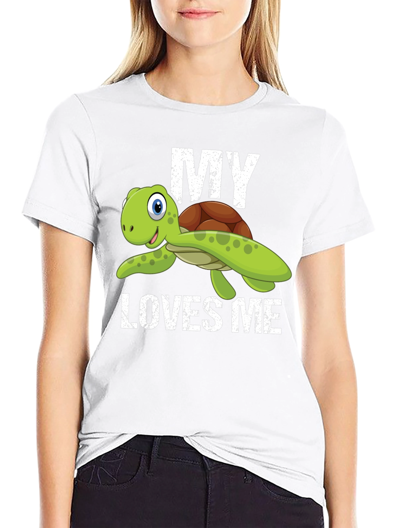 My Turtle Loves Me T-Shirt - Cute Reptile Tee