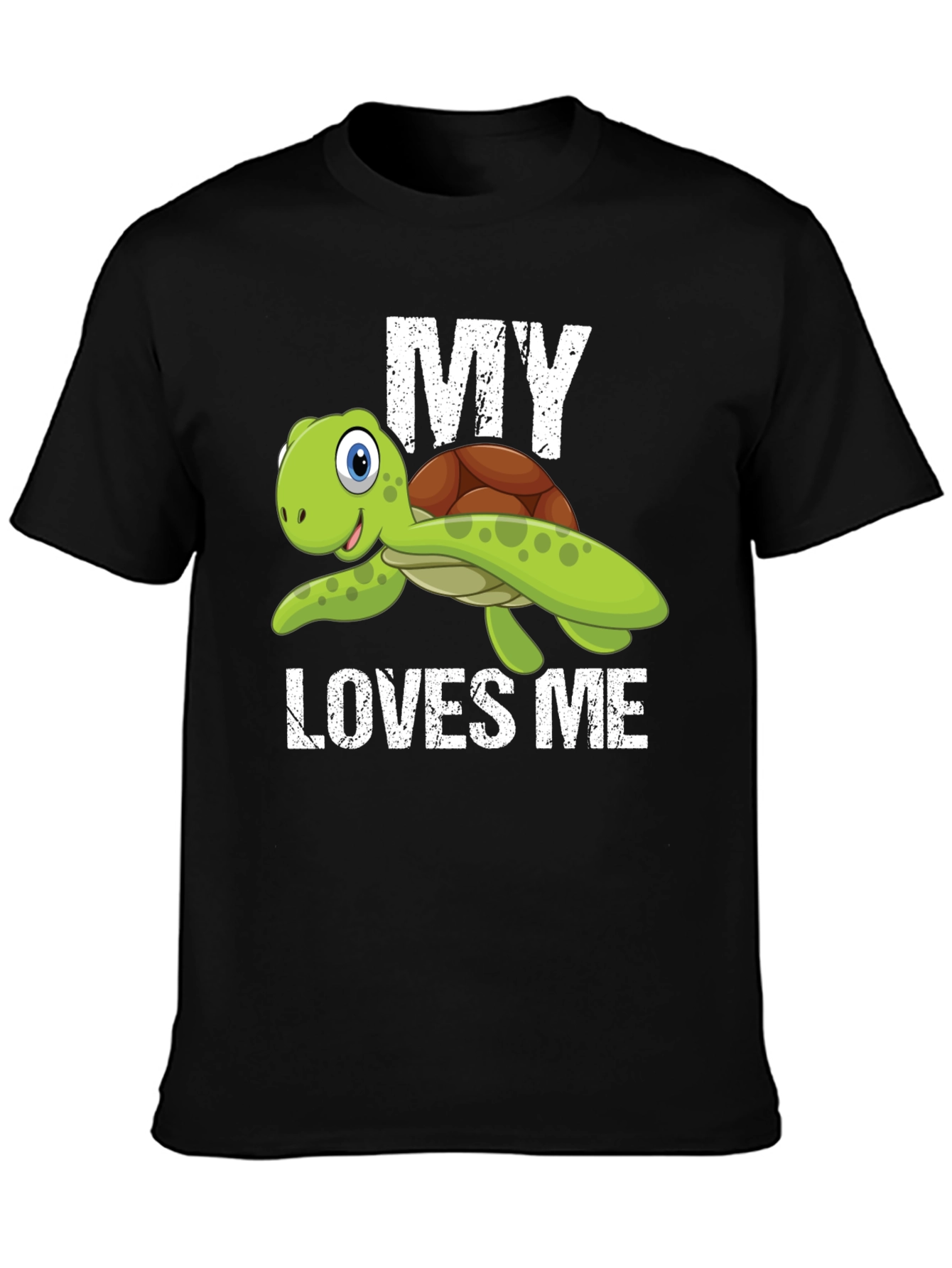My Turtle Loves Me T-Shirt - Cute Reptile Tee
