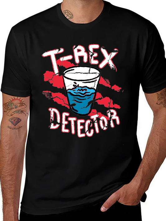 T-Rex Detector Novelty Graphic T-Shirt