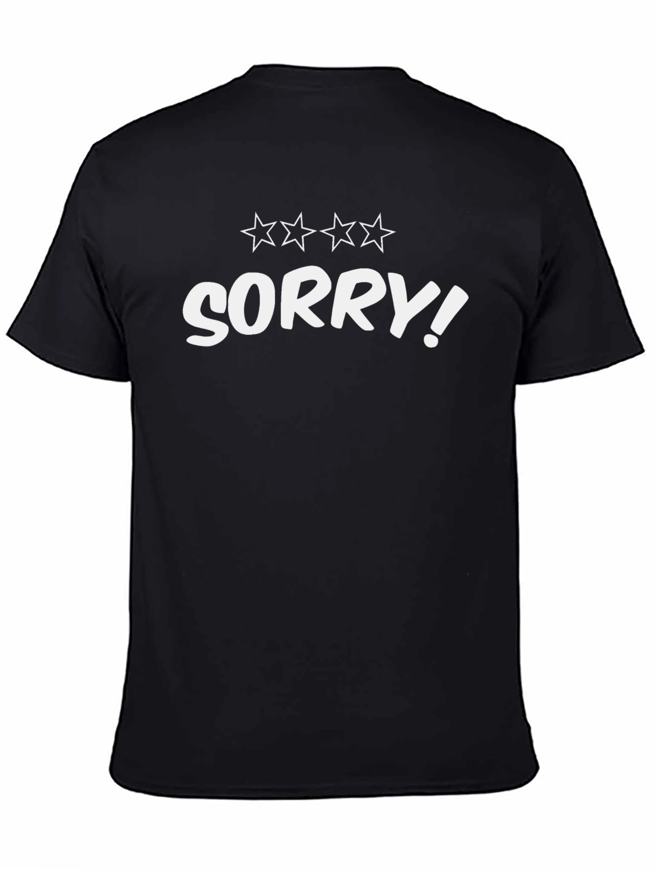 Sorry! Graphic T-Shirt - Stylish Casual Wear