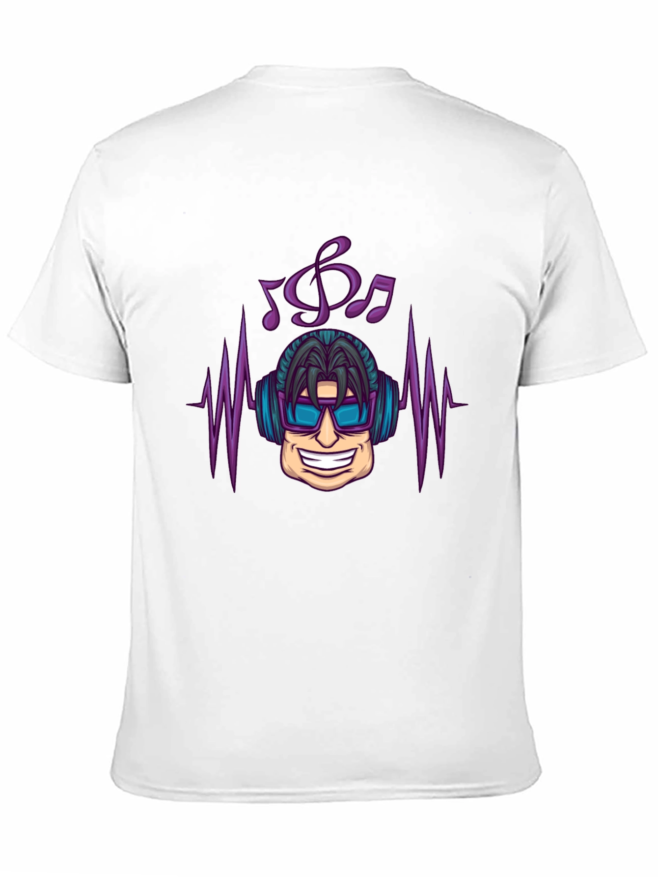 Cool DJ Graphic Black T-Shirt