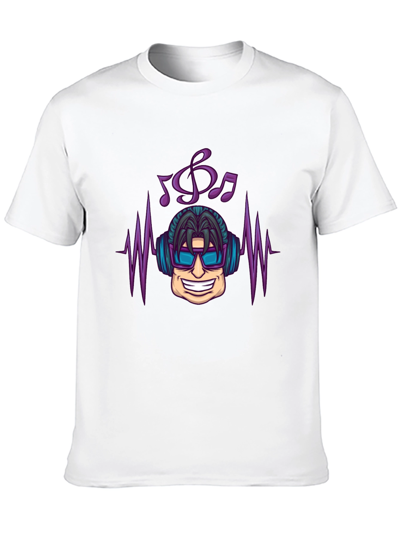Cool DJ Graphic Black T-Shirt