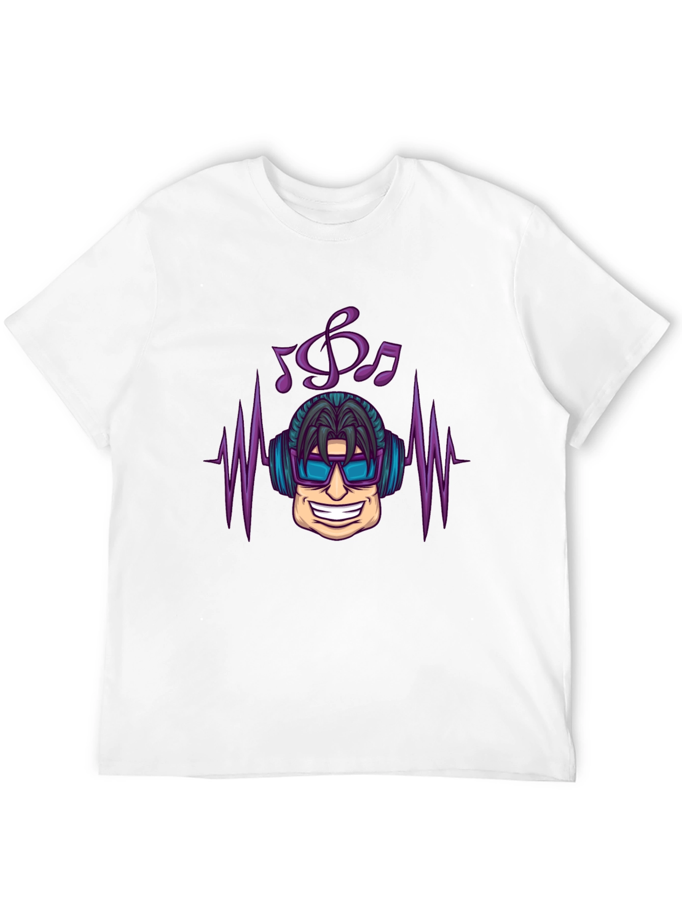 Cool DJ Graphic Black T-Shirt