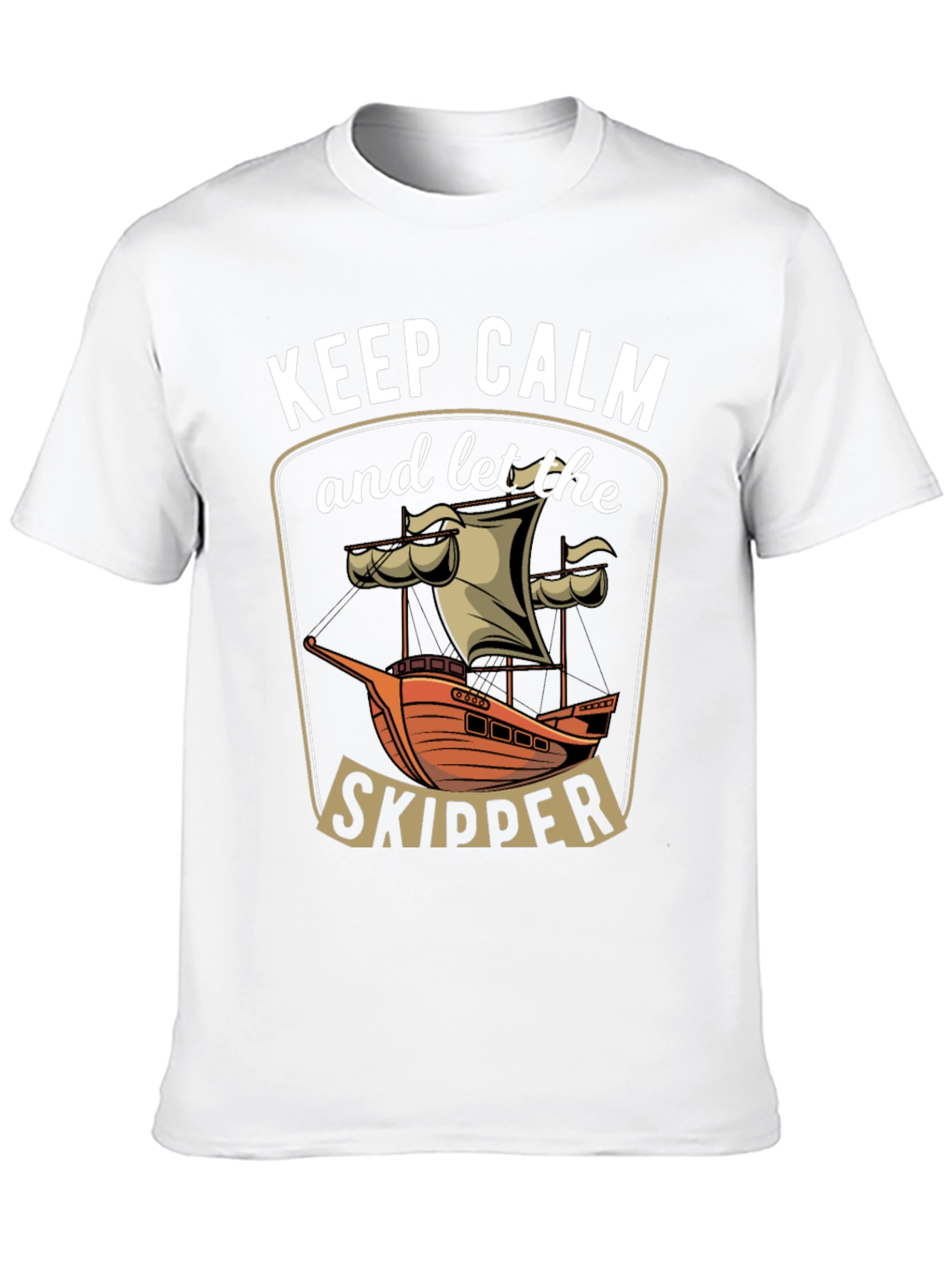 Keep Calm Skipper Graphic T-Shirt