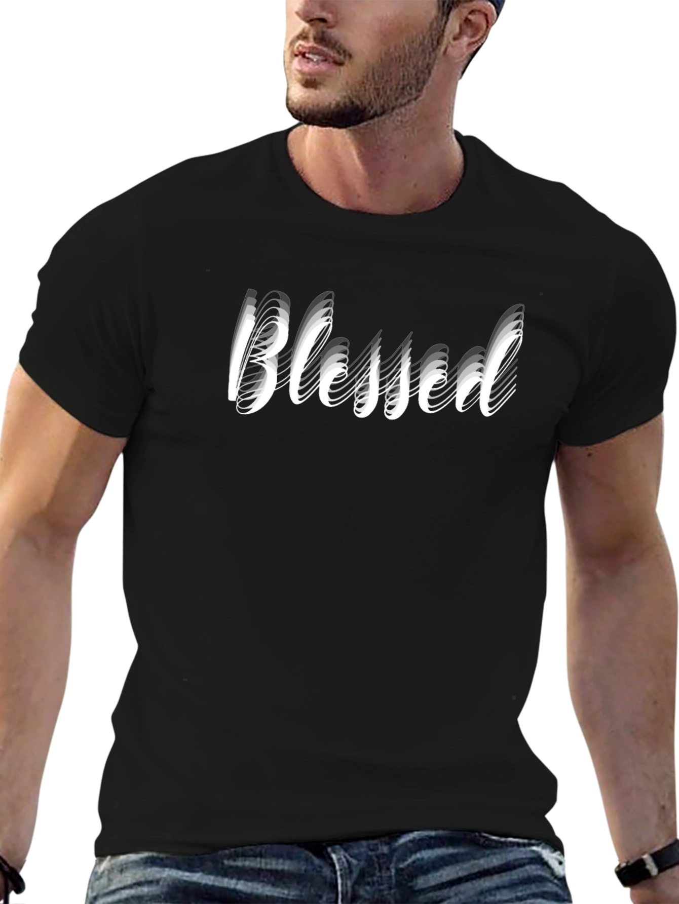 Blessed Graphic Print T-Shirt