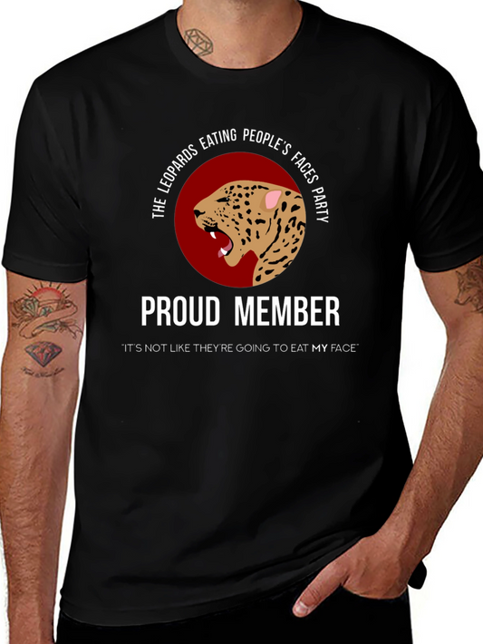 Leopards Eating Faces Party T-Shirt