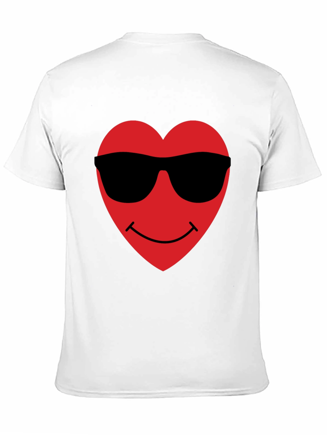 Cool Heart Sunglasses Graphic T-Shirt