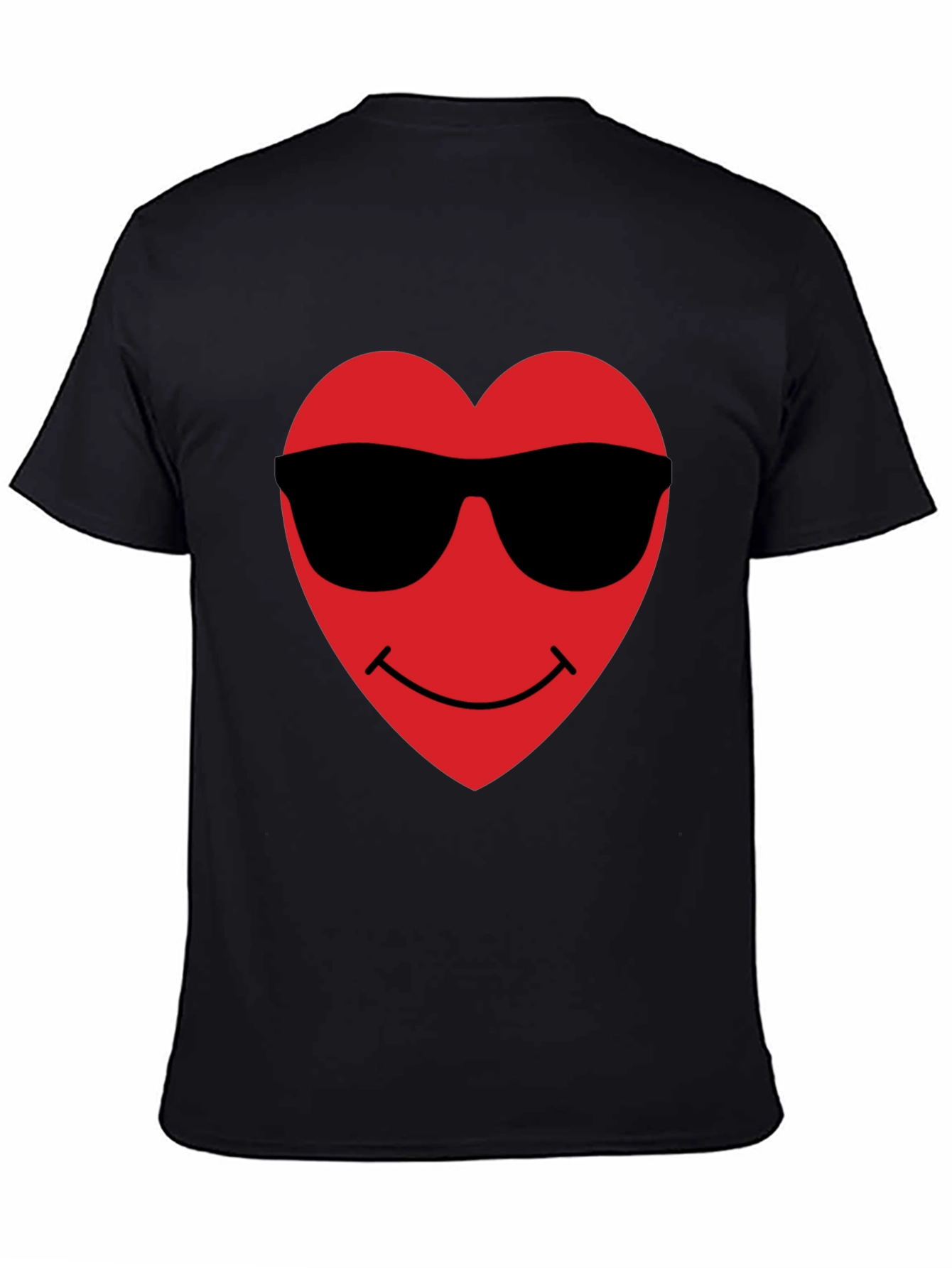 Cool Heart Sunglasses Graphic T-Shirt