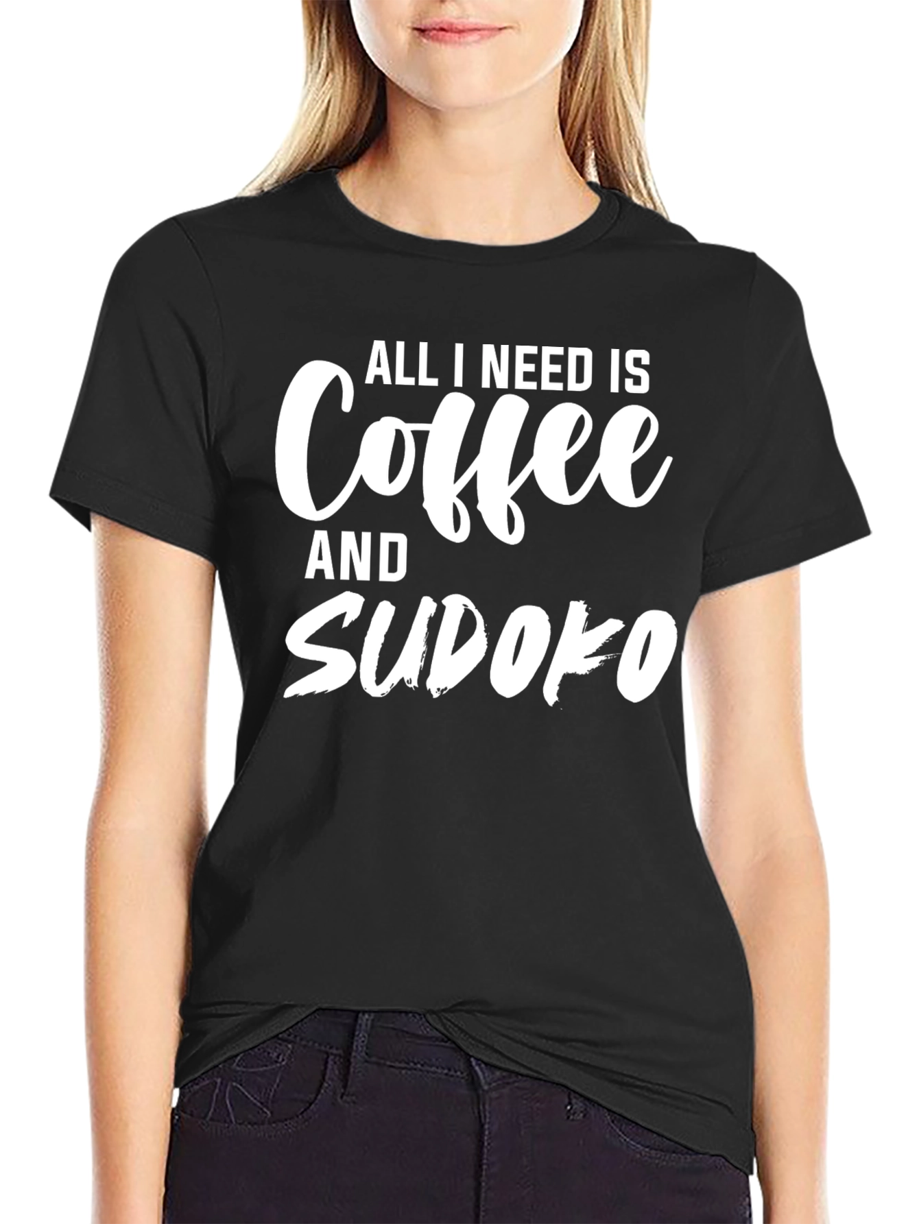 Coffee and Sudoku T-Shirt