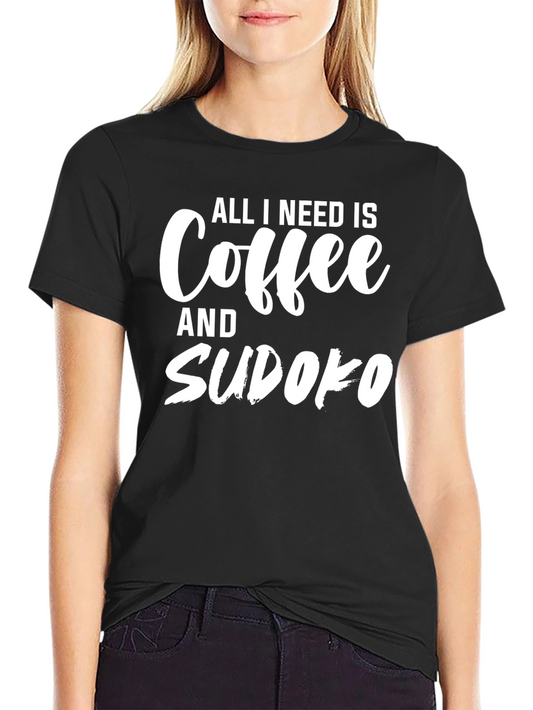 Coffee and Sudoku T-Shirt