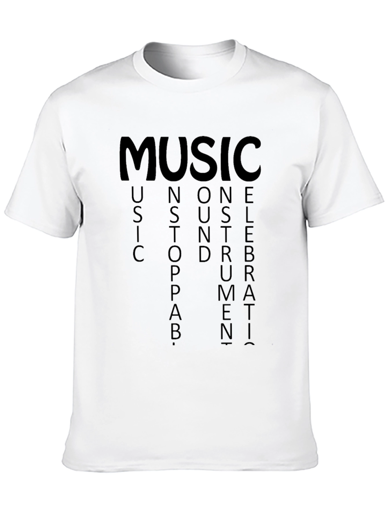 Music Inspiration Black T-Shirt