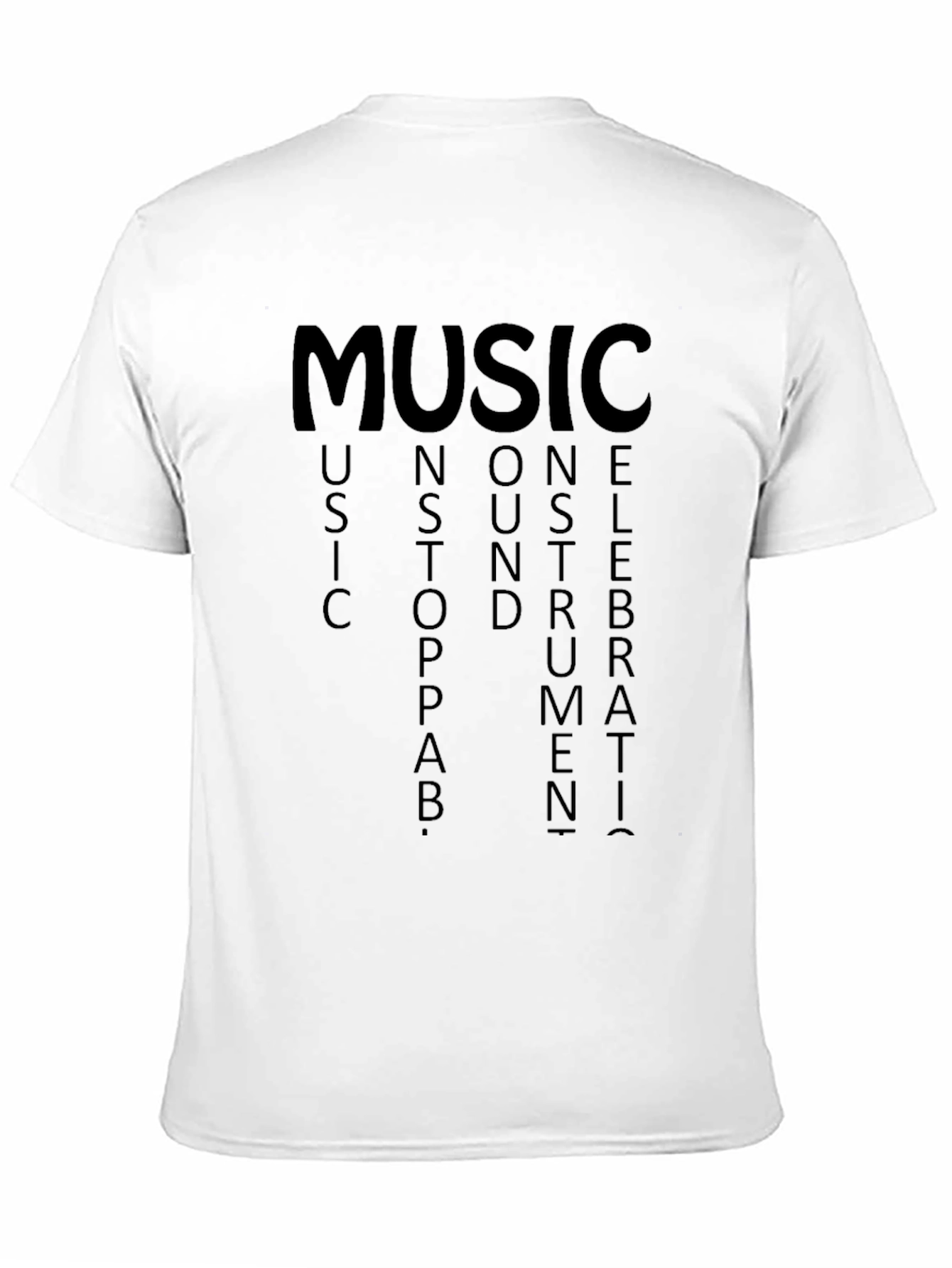 Music Inspiration Black T-Shirt