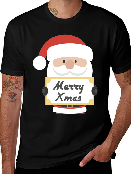 Merry Xmas Santa Graphic Tee