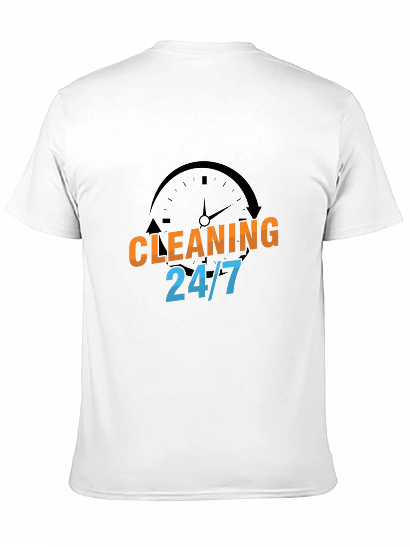 Cleaning 24/7 Graphic T-Shirt