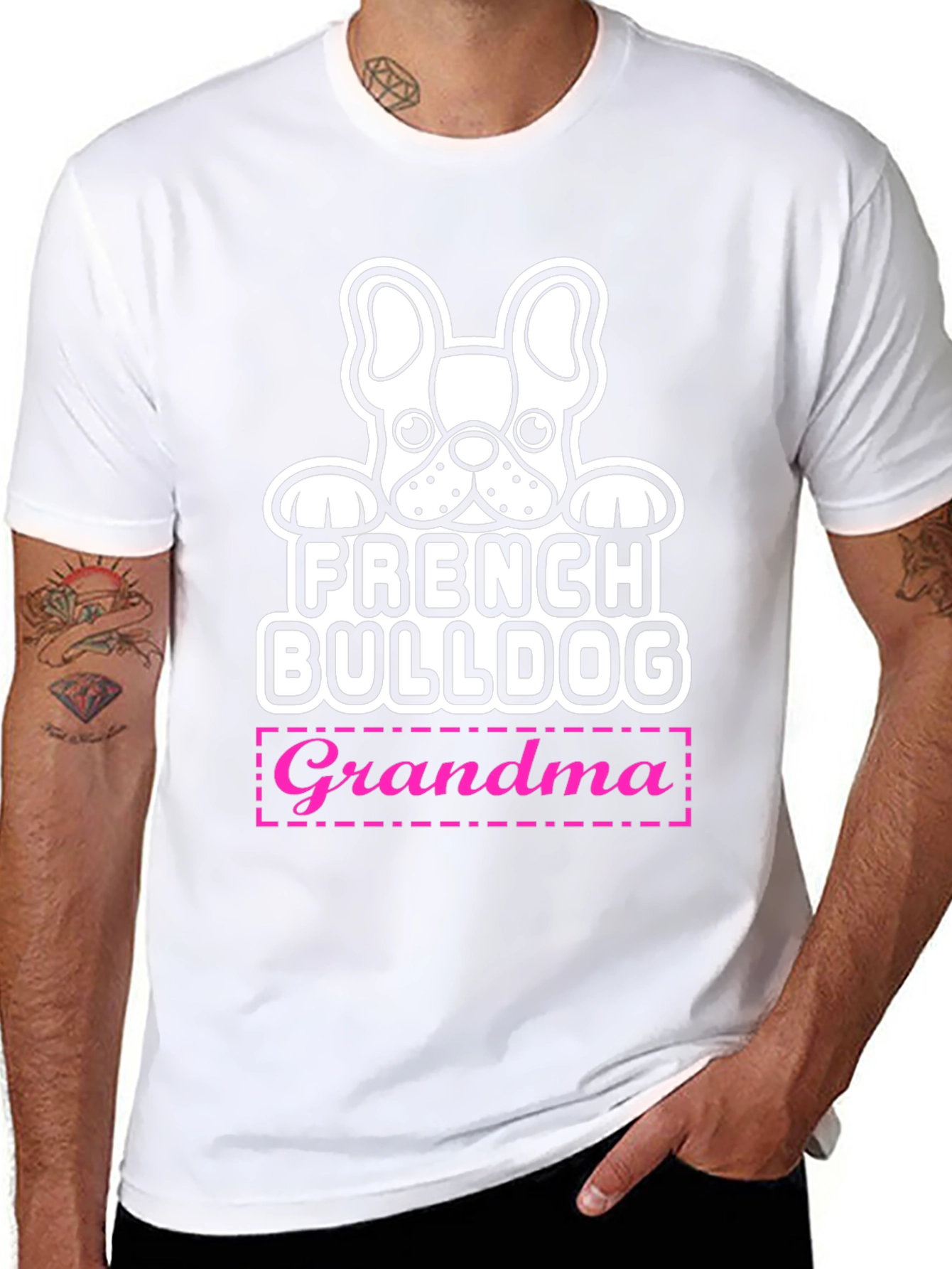 French Bulldog Grandma T-Shirt