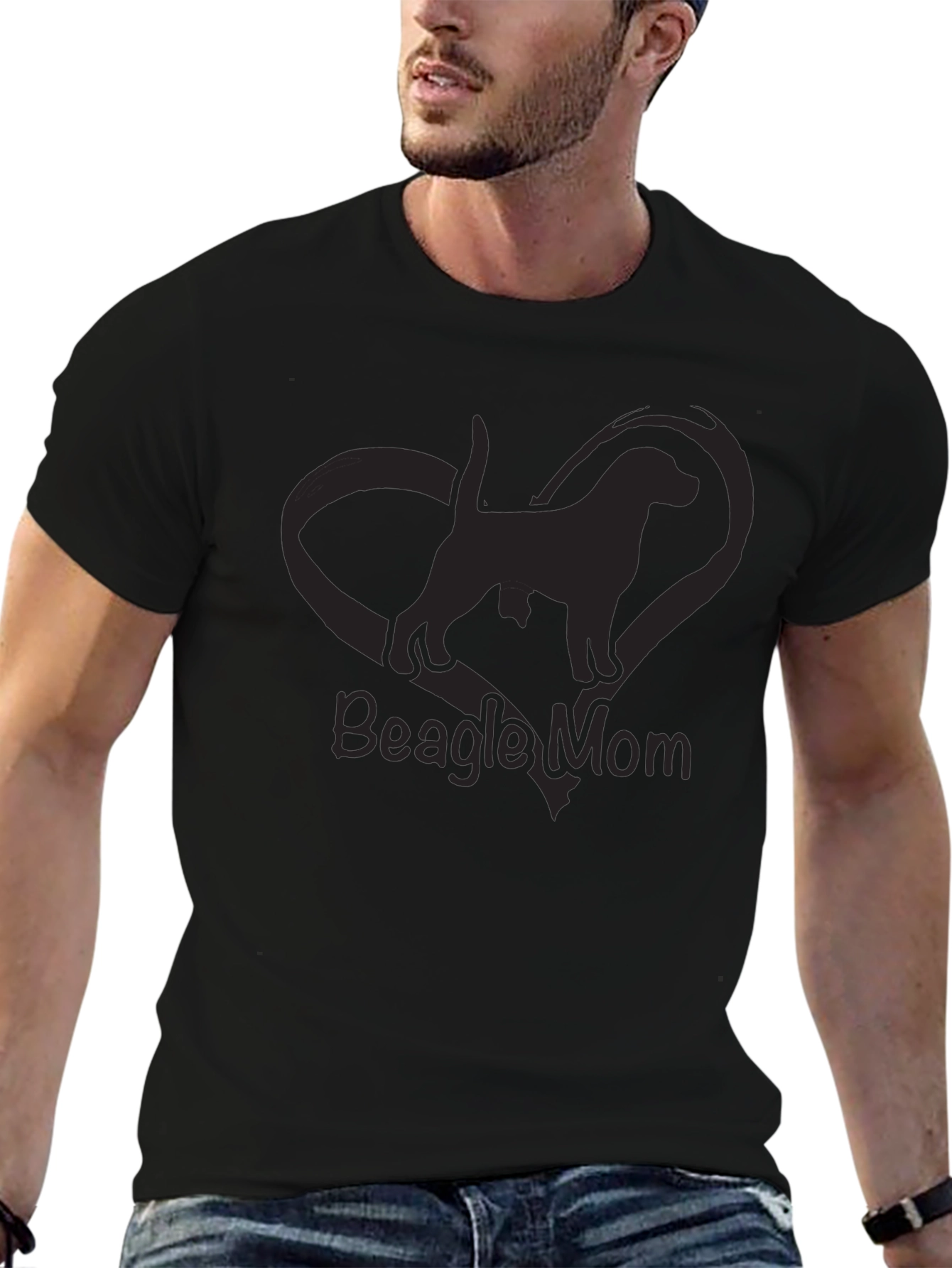 Beagle Mom T-Shirt - Dog Lover Tee