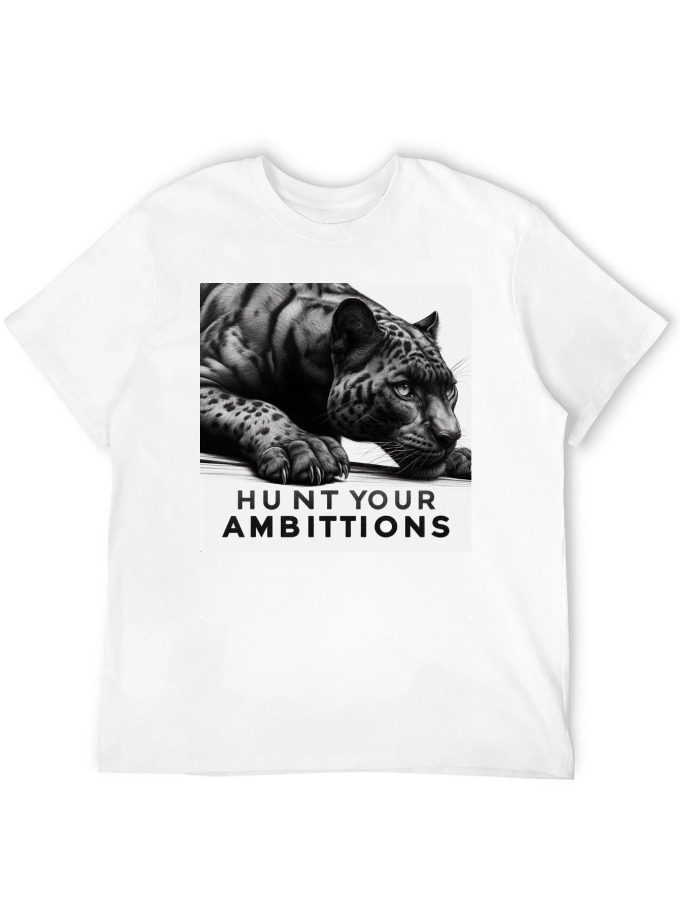 Hunt Your Ambitions Graphic Tee - Black
