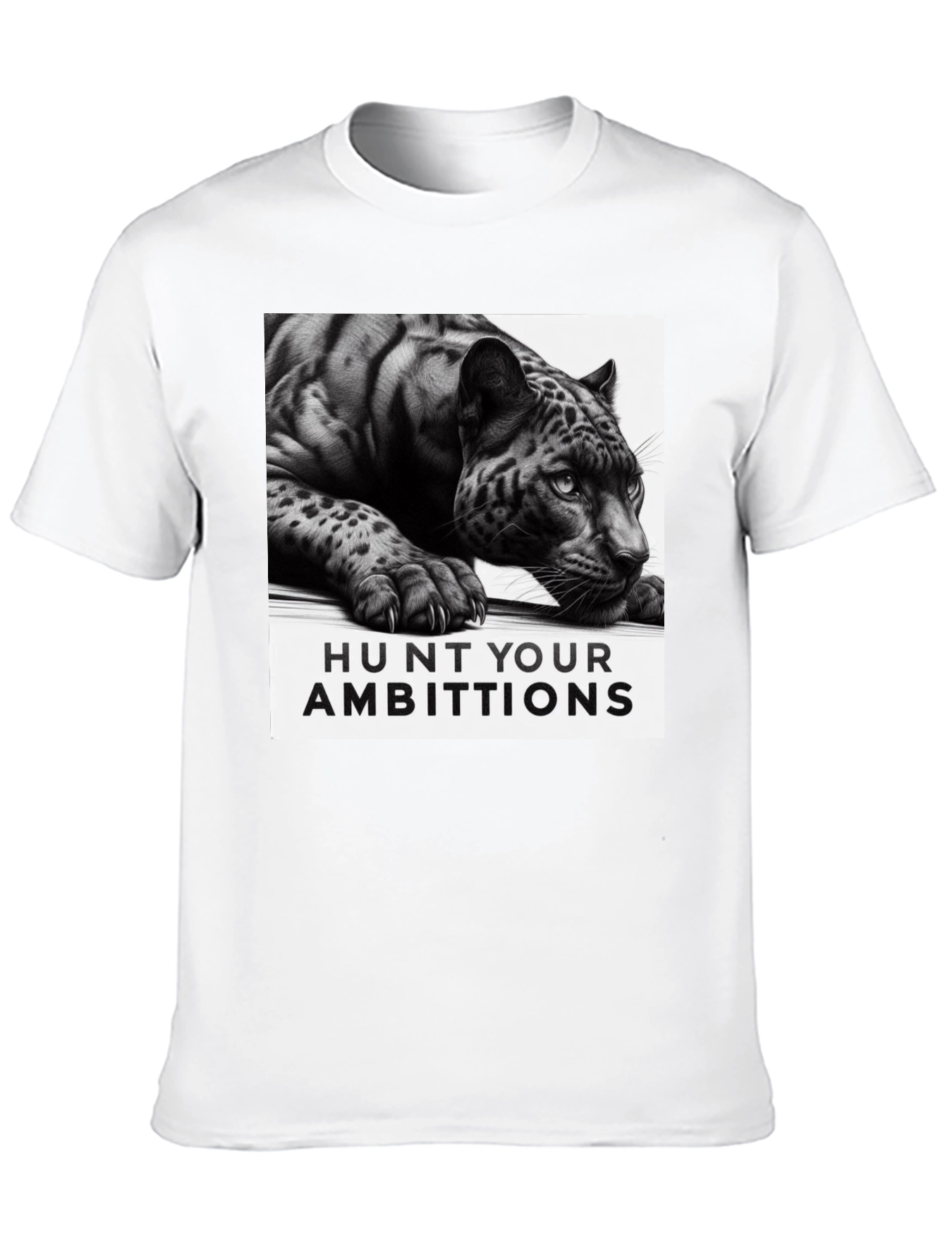 Hunt Your Ambitions Graphic Tee - Black
