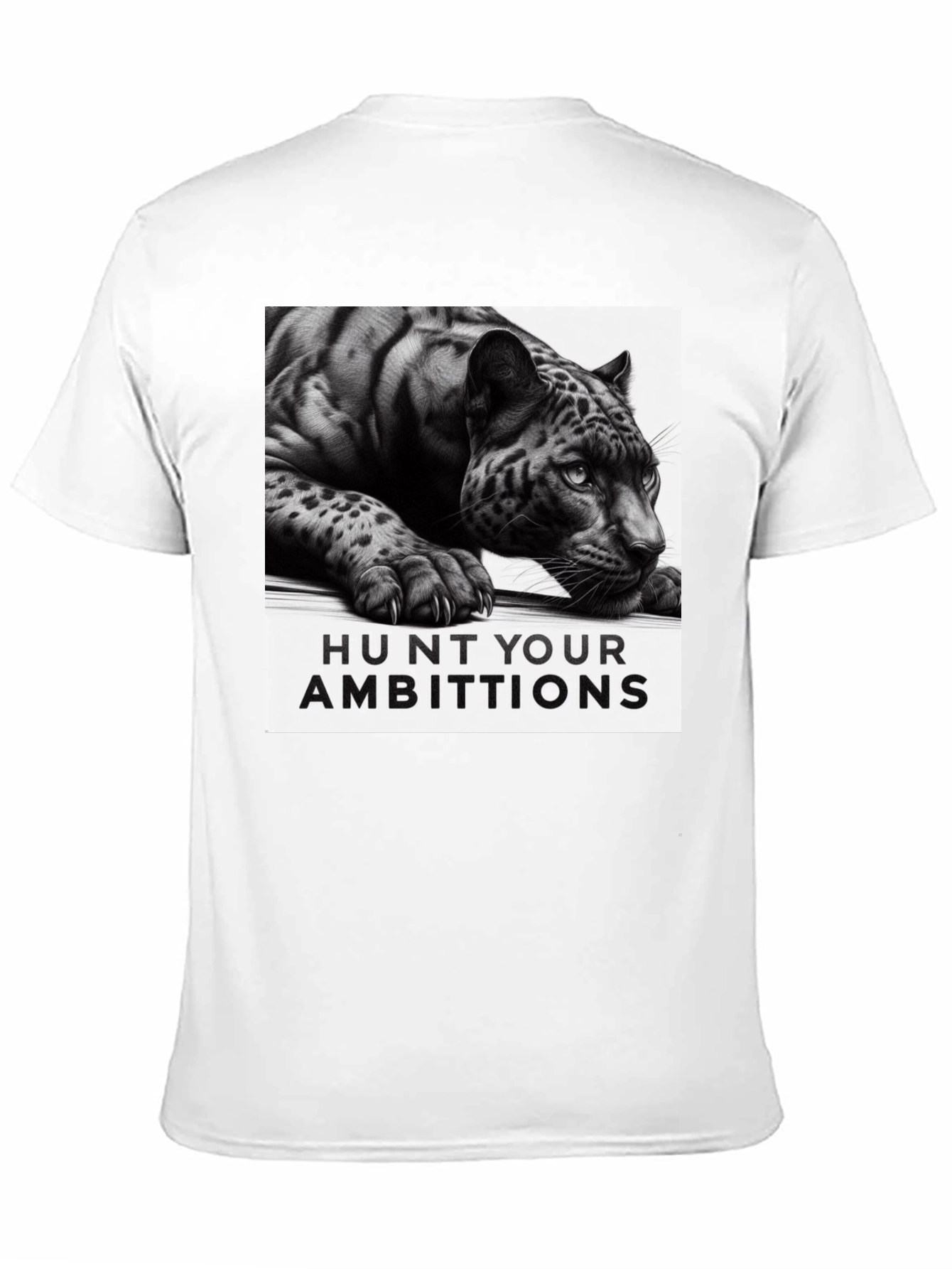 Hunt Your Ambitions Graphic Tee - Black