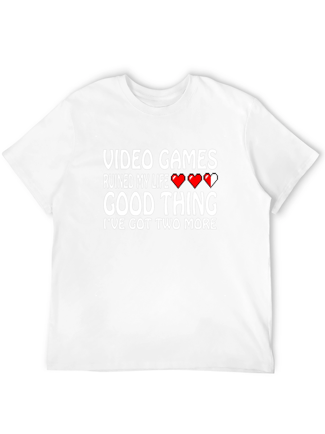 Video Games Ruined My Life Funny Gamer T-Shirt
