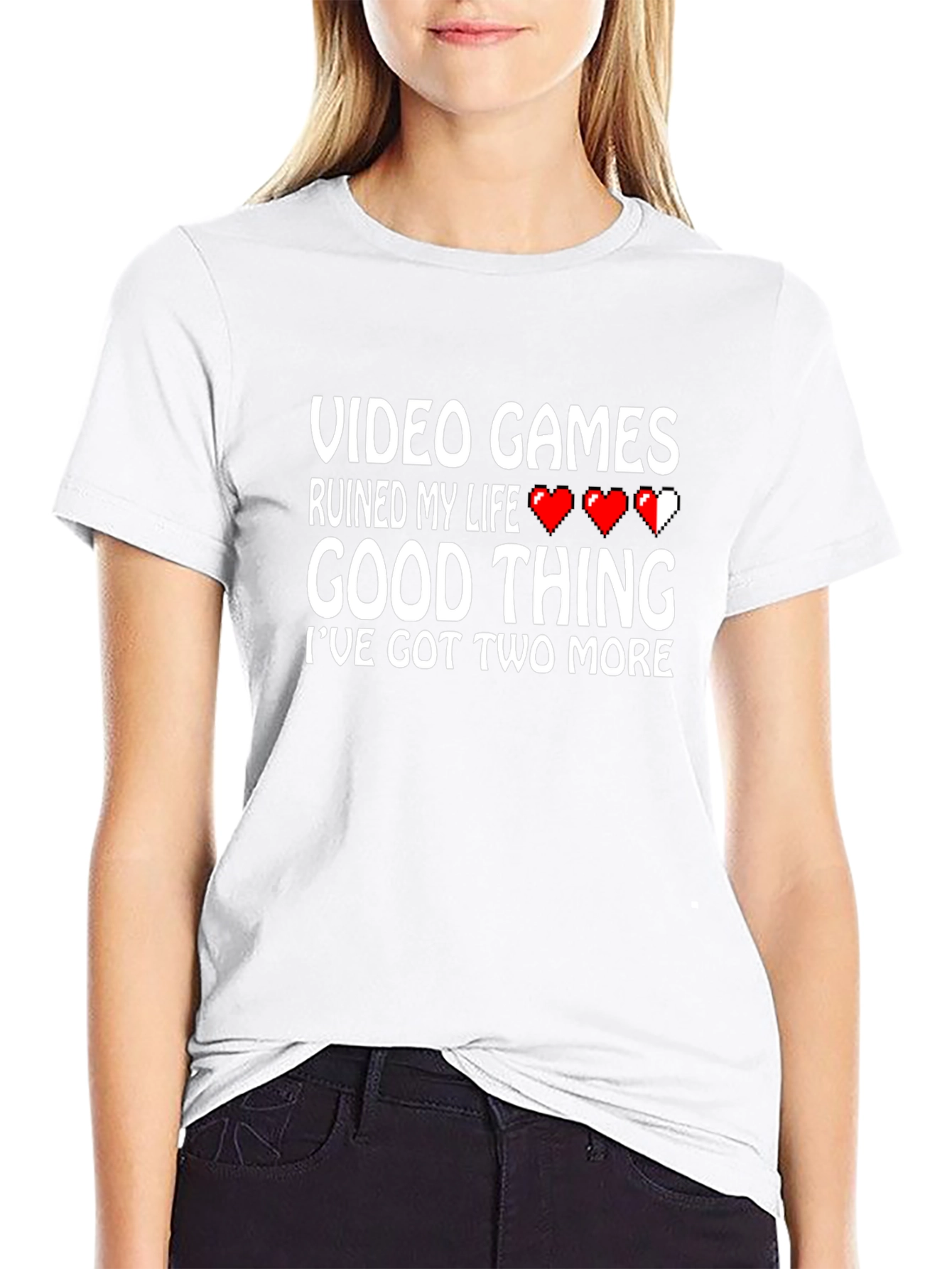 Video Games Ruined My Life Funny Gamer T-Shirt