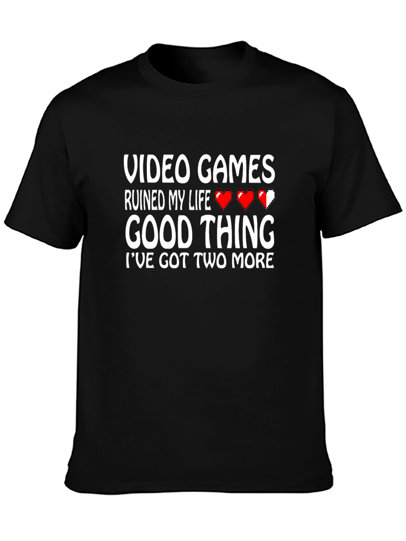 Video Games Ruined My Life Funny Gamer T-Shirt