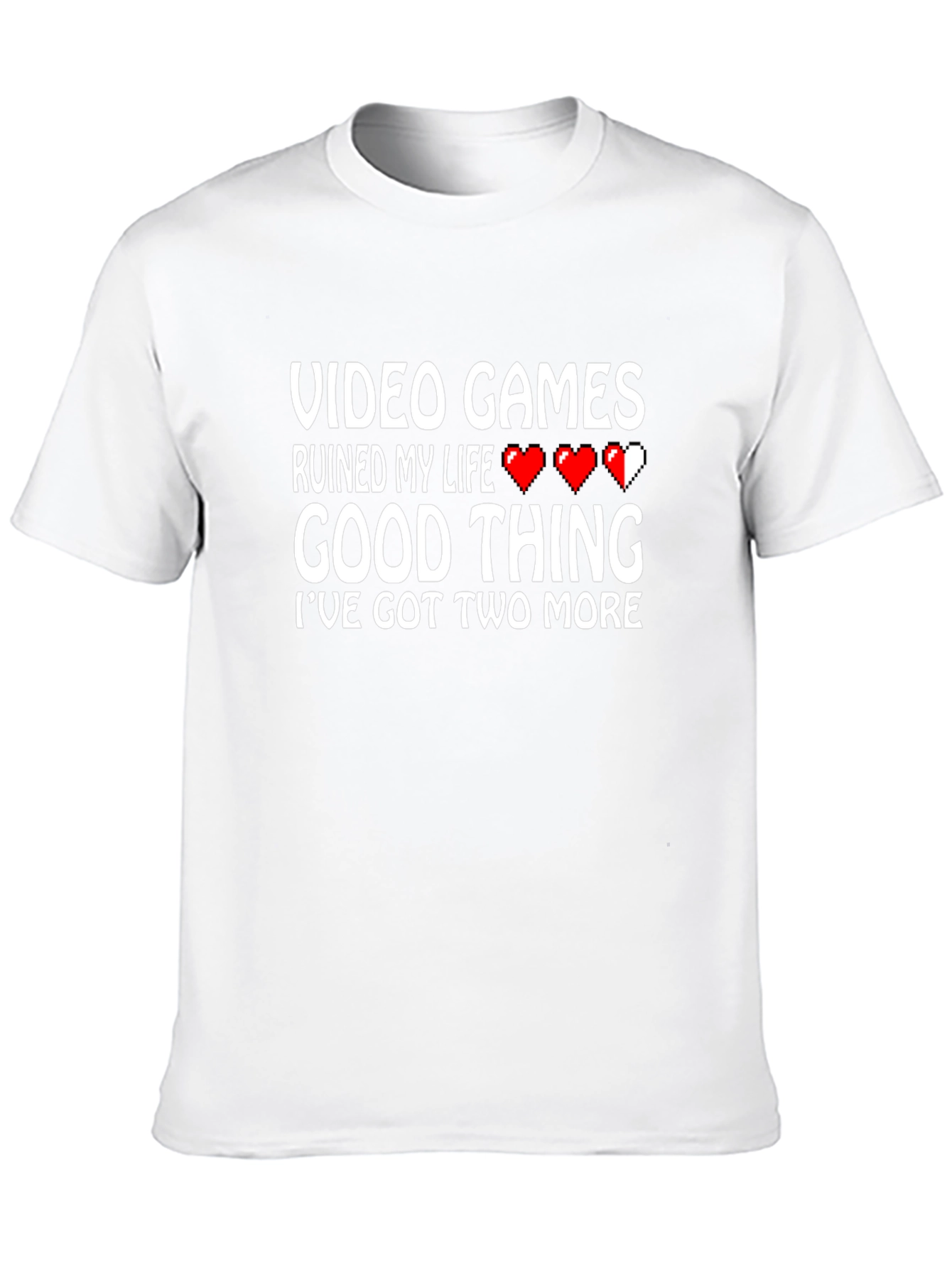 Video Games Ruined My Life Funny Gamer T-Shirt