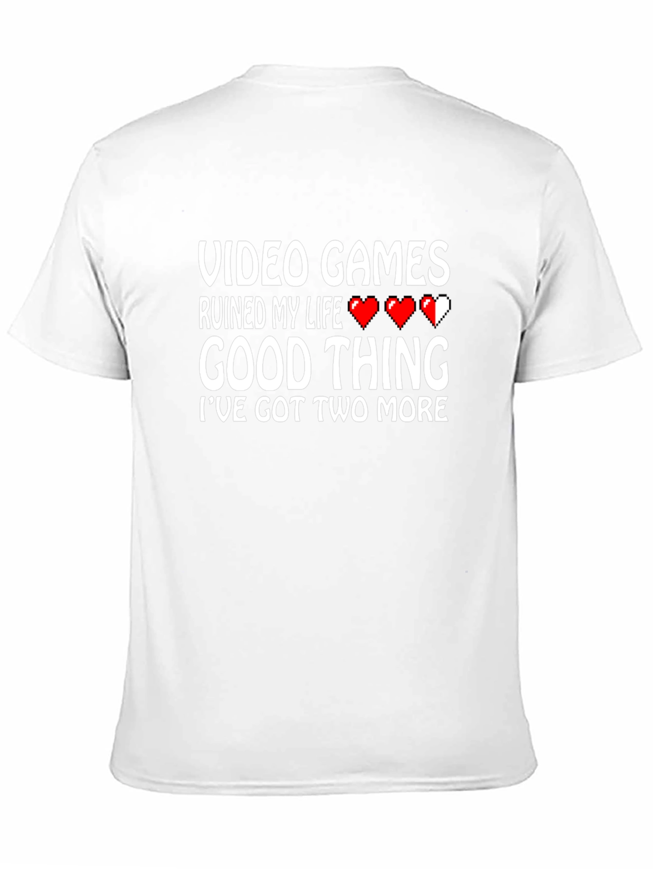Video Games Ruined My Life Funny Gamer T-Shirt