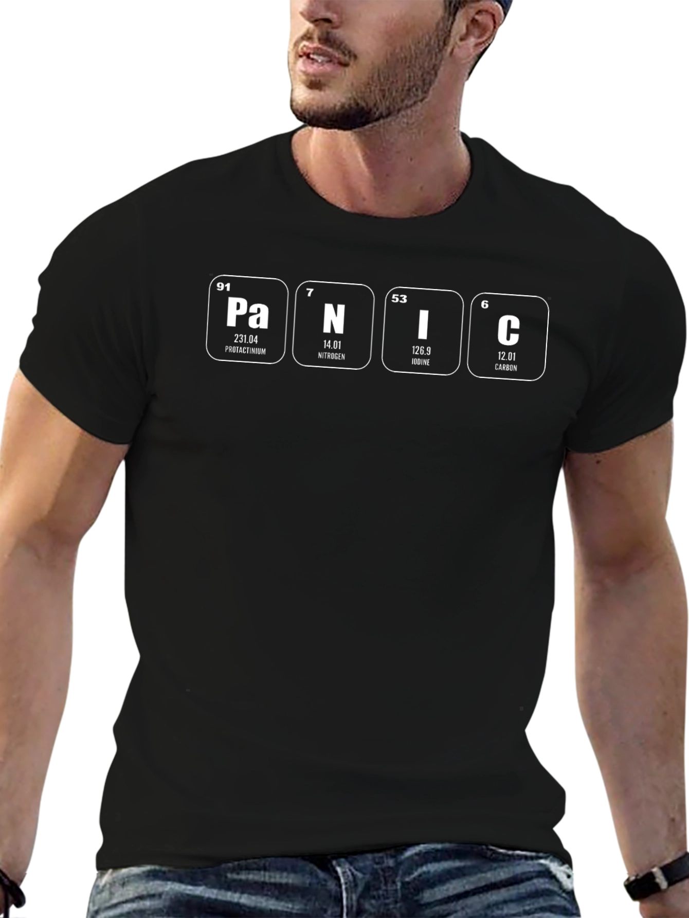 Panic Periodic Table T-Shirt