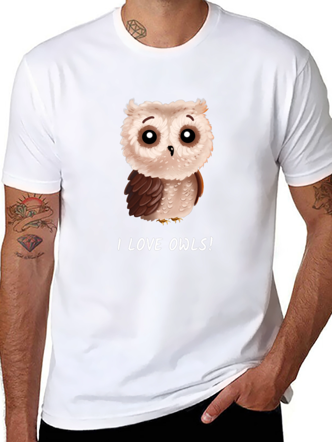 I Love Owls! Graphic T-Shirt