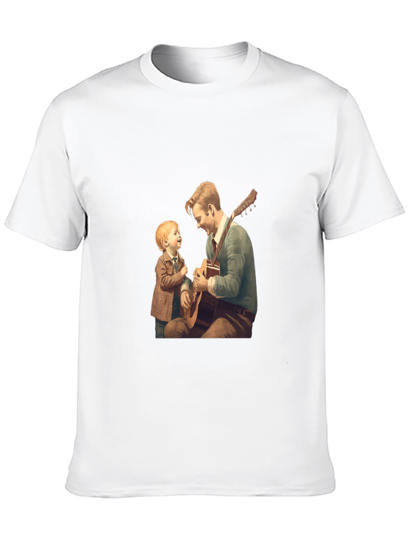 Father and Son Guitar Tee