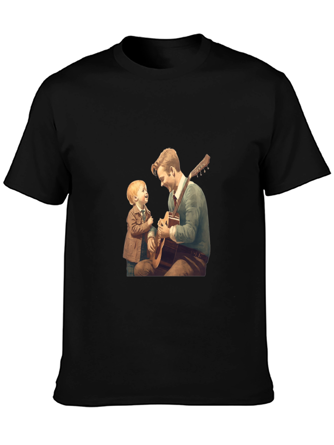 Father and Son Guitar Tee