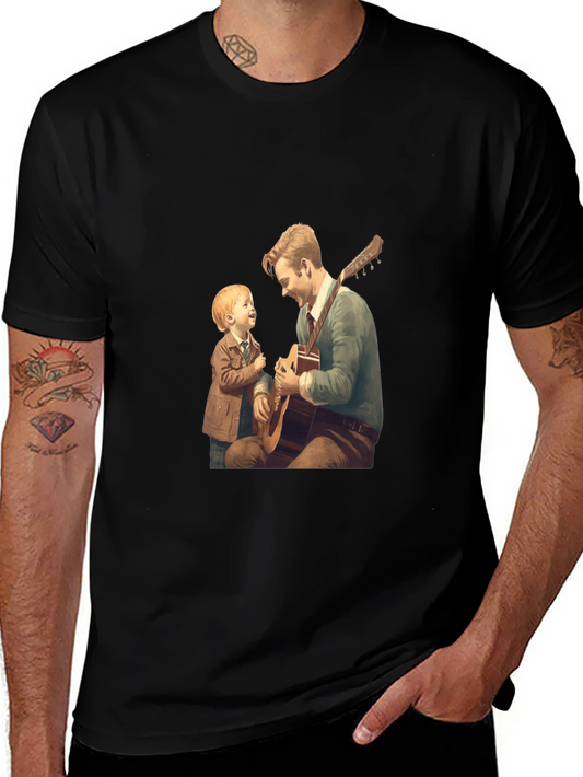 Father and Son Guitar Tee