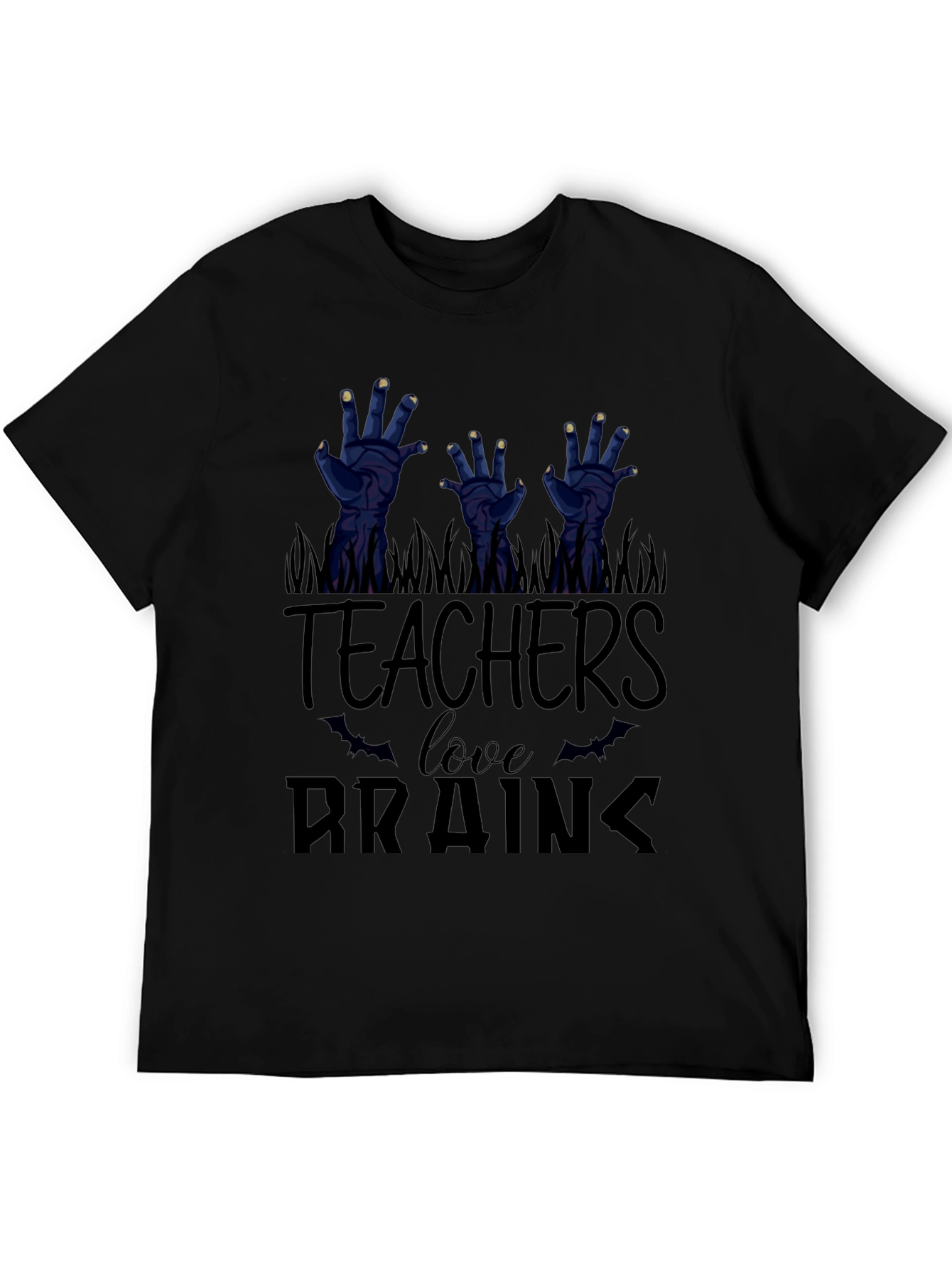 Teachers Love Brains T-Shirt - Halloween Tee
