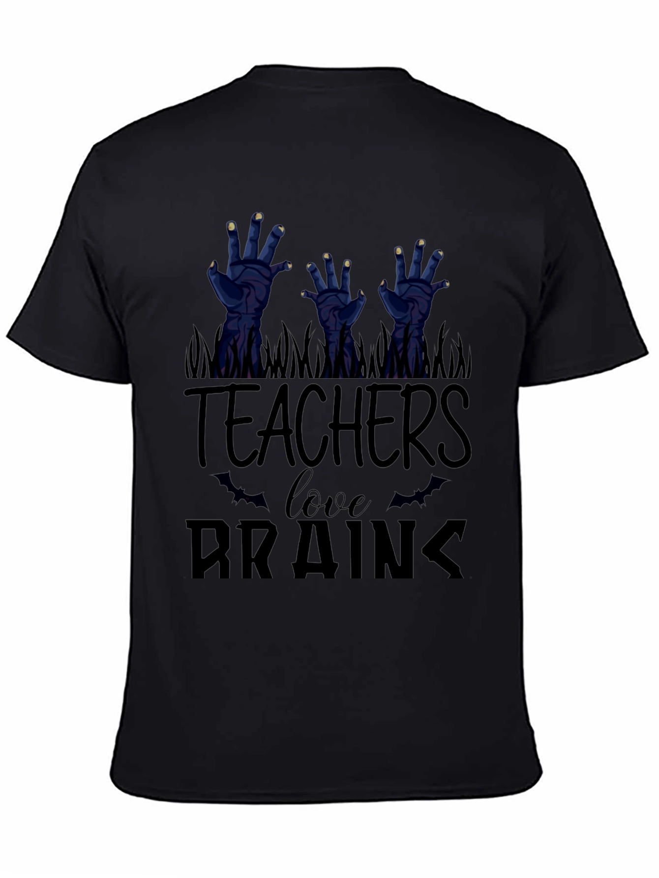 Teachers Love Brains T-Shirt - Halloween Tee