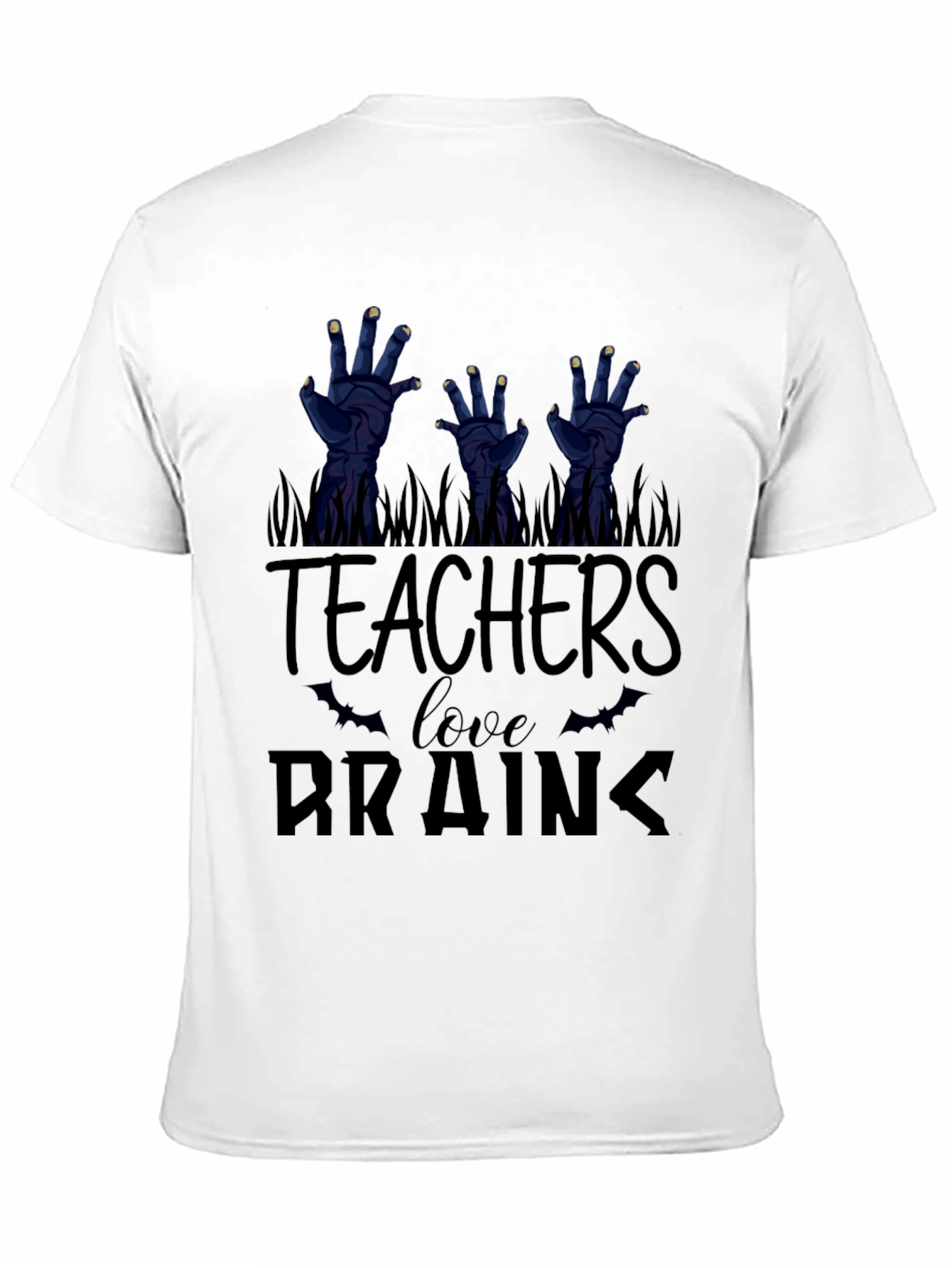 Teachers Love Brains T-Shirt - Halloween Tee