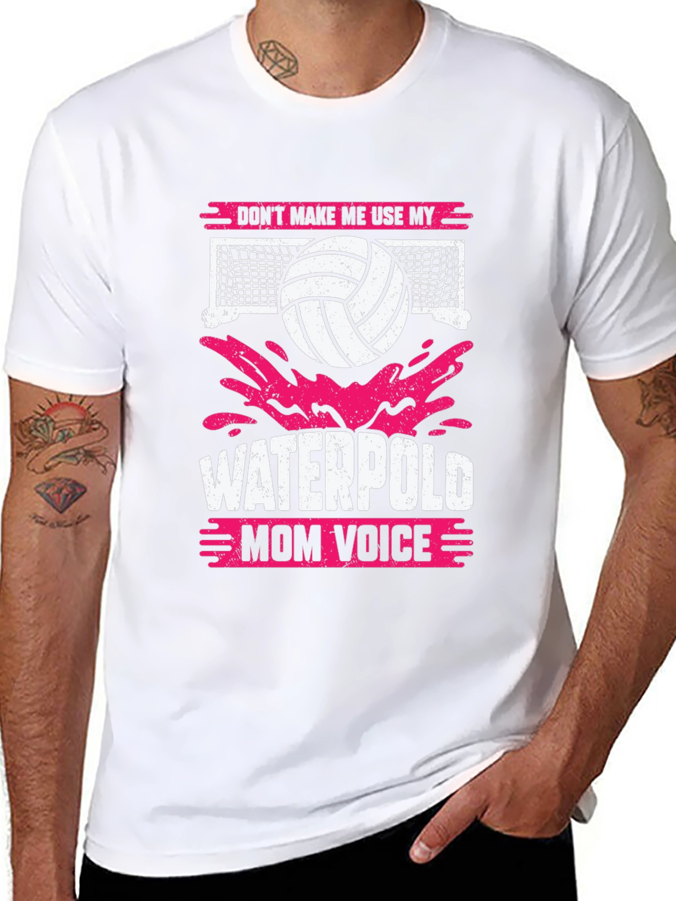 Waterpolo Mom Voice T-Shirt