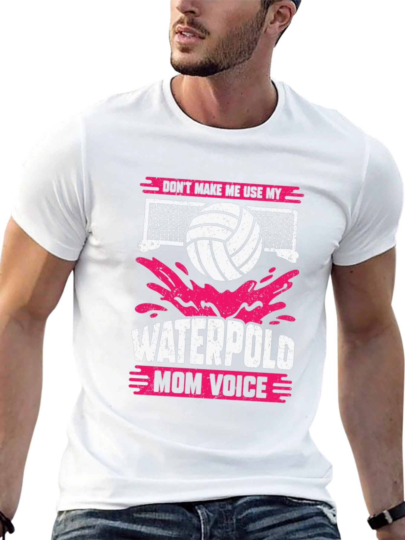 Waterpolo Mom Voice T-Shirt