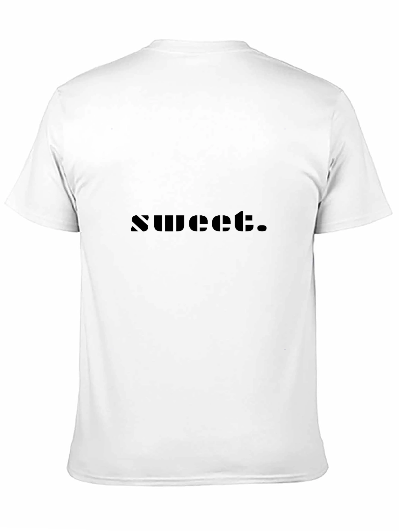 Sweet Graphic Black T-Shirt