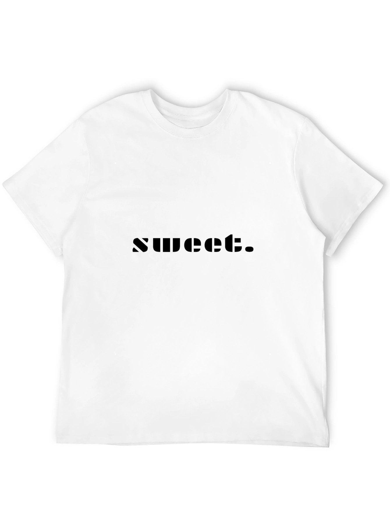 Sweet Graphic Black T-Shirt